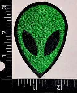 Alien UFO Saucer Roswell Area 51 Retro Groom Lake Iron On Quality patch Original - Picture 1 of 1