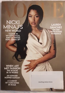 Vogue Dec 23 FREE SHIPPING Nicki Minaj NEW Lauren Sanchez Edward Hopper, fashion - Picture 1 of 12