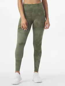 Glyder Leggings Women's Sz L Green Camo Yoga Running Workout Gym - Picture 1 of 6
