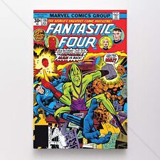 Fantastic Four #176 Poster Canvas F4 Marvel Comic Book Art Print