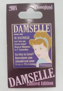 Disney Pin Damselle Magazine Cinderella - Picture 1 of 2
