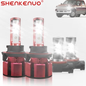 For Kia Soul 2014-2017 2018 2019 4x LED Headlight Hi/Lo + Fog Lights Bulbs Combo - Bild 1 von 12