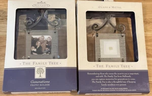 2002 NOS Hallmark The Family Tree Generations Photo Holder/Ornament (2) D - Bild 1 von 1