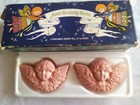 Saponetta Avon vintage angeli rosa Natale