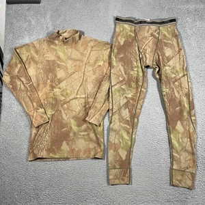 Set of Mens Under Armour Realtree AP Camo Shirt and Leggings Large Mock Neck - Picture 1 of 19