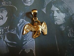 Led Zeppelin angel logo made Yellow Gold 18 K- artisan product