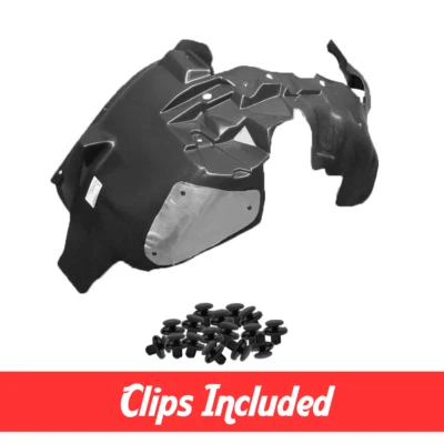 Front Driver Side Fender Liner w/ Clips For 2007-2017 Jeep Wrangler CH1250132 Foto 1 de 4