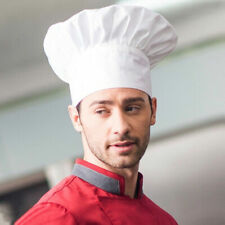 Professional Chefs Hat Baker Elastic Adjustable Adult Men Women Kitchen Cook Cap