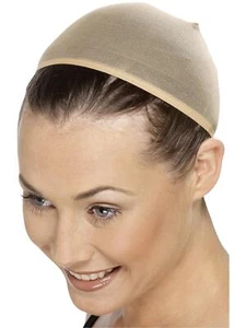 Mens & Womens Wig Cap Halloween Fancy Dress Costume Wig Cover Accessory - Picture 1 of 7