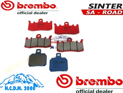 Front + Rear Brembo Brake Pads Ducati Hypermotard 821 ABS 2014 - Image 1 of 4