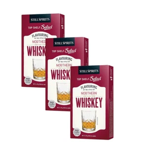 3 x Still Spirits Top Shelf Select Northern Whiskey Essence 2 Sachet Make 2.25L - Picture 1 of 4
