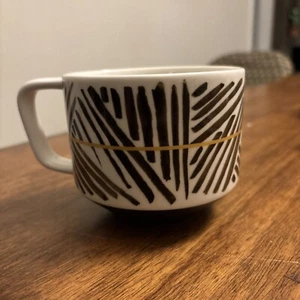 Starbucks Artisan Series 01/08 Origin Story Geography Coffee Mug Cup Brown 2014 - Picture 1 of 6