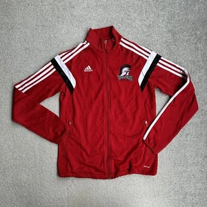 ADIDAS Jungen Retro USA Trainingsjacke Gr. M 90er Sportjacke Pullover 14010 Rot - Bild 1 von 10