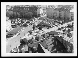 Monaco anni '50 - Viktualienmarkt - foto 11x8 cm - Foto 1 di 2