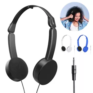 Billig!! Faltbarer Kopfhörer Stereo DJ 3,5 mm Stereo Ohrhörer Super Bass Köpfe - Bild 1 von 23