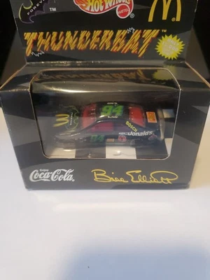 Hot Wheels 1995, #94 Bill Elliot McDonald's Thunderbat, Coca-Cola 1:64 Foto 1 de 4