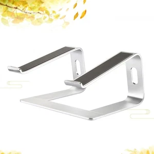 Laptop -Stand Aluminiumlegierung belüfteter Ständer tragbarer Laptophalter - Photo 1/11