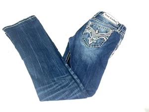Rock Revival Jeans Klandi Boot Cut Blau Bling Western Cowgirl Damen Gr. 29 - Bild 1 von 11