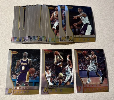 1996-97 Bowman's Best Basketball Rookie Set Kobe Bryant Iverson Nash See Note - Image 1 of 4