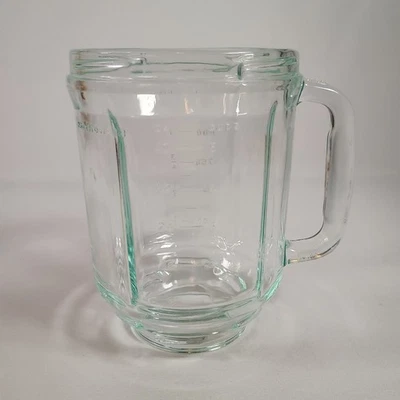 KitchenAid Blender KSB5WH 40 盎司 5 杯原始设备制造商玻璃替换水罐仅使用 — 第 1/4 张图片