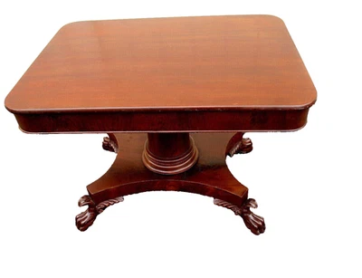 63278 Antiguo Imperio Consola Lámpara Mesa Comedor Soporte Foto 1 de 4