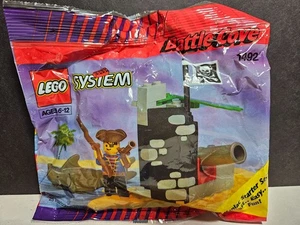 Lego System 1492 Battle Cove 25pz Starter Set Poly Bag Sigillato Pirata HTF - Foto 1 di 3
