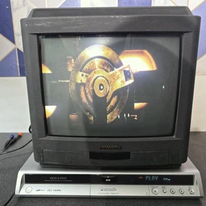 Retro Vintage Panasonic TC-15M1RP 15" Colour CRT TV Retro Gaming Television - Picture 1 of 10
