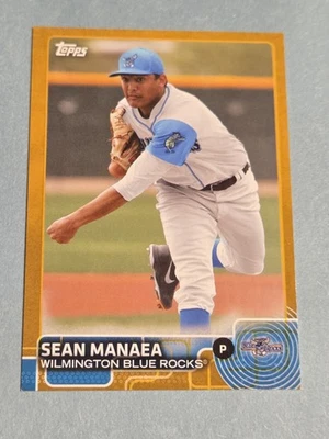 2015 Topps Pro Debut - Sean Manaea #103 Gold /50 (RC) Baseball Card  - Image 1 of 2
