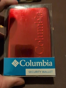 Columbia Hard Case Security Wallet RFID - Red - Picture 1 of 4