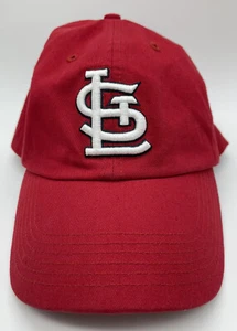St. Louis Cardinals TEI Baseball Ball Cap Mütze verstellbarer Riemen hinten rot weiß - Bild 1 von 13