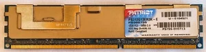 3 x Patriot, PS312G13ER3K-E, PS000755, 12GB, PC3-10600 CL9, ECC - Picture 1 of 1