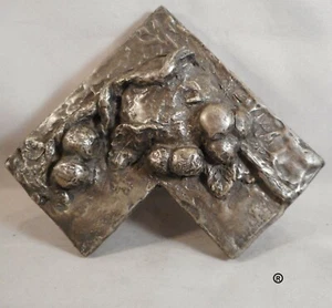 Nickel/Silber Obst Dekor Liner Bar Out Ecke - Bild 1 von 5
