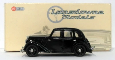 Lansdowne Models 1/43 Scale LDM51- 1936 Morris Ten-Four SeriesII - Black - Image 1 of 4