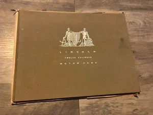 VTG Lincoln Motor Car Catalog - Foto 1 di 24
