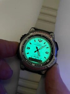 Vintage Casio AD-300 Arnie Diver alarm, dual, chrono, illuminator, 200m, Japan - Picture 1 of 9