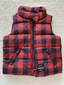 gapkids kids buffalo plaid puffer jacket - Picture 1 of 4