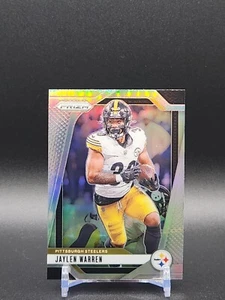 Panini Prizm 2024 - #242 Jaylen Warren Silver Prizm Steelers - Imagen 1 de 2