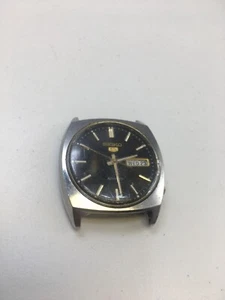 Vintage Seiko 5 Automatic 70er Jahre Edelstahl Herrenuhr Cal 6309A funktioniert - Bild 1 von 9