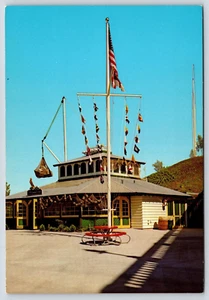 Arizona Lake Havasu City Mermaid Inn  Vintage Postcard Continental - Picture 1 of 2