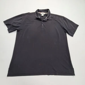 Burma Bibas Polo Shirt Adult Medium Black Casual Comfort Preppy Outdoors Mens - Picture 1 of 9
