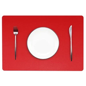 Wipeable Placemats Leather Table Mats Waterproof Heat-Resistant Easy to Clean... - Picture 1 of 9