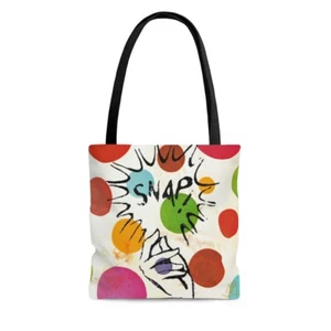 Oh SNAP! Vintage Look Pop Art Tote Bag - Picture 1 of 7