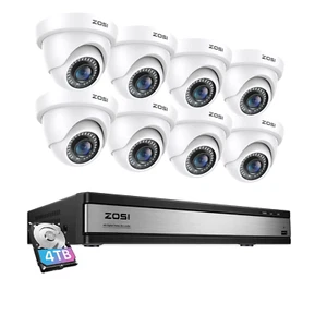 ZOSI 3K 16CH Security Outdoor Camera System Human Detection Waterproof 4TB - Picture 1 of 11