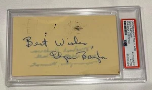 Elgin Baylor - Minneapolis Lakers - Signed / Autographed 1959 GPC Index PSA/DNA - Picture 1 of 1