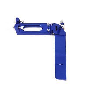 130mm CNC Aluminum Boat Rudder Blue for Medium Size RC Boat - Picture 1 of 1