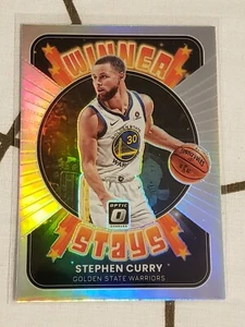 Donruss Optic Prizm 2021-22 ganador se queda Stephen Curry #4 - Imagen 1 de 2