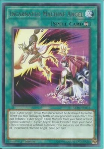 3x Yugioh LED4-EN015 Incarnated Machine Angel 1st Edition Rare - Picture 1 of 1
