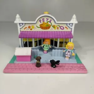 Vintage Polly Pocket Pet Shop Bluebird 1993 100% komplettes Spielzeug Spielset - Bild 1 von 14