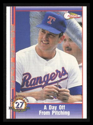 1991  Pacific Nolan Ryan Texas Express I #96  Texas Rangers - Image 1 of 2