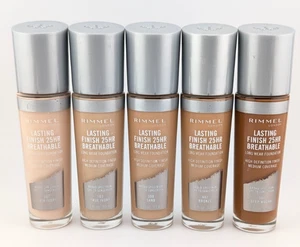 Rimmel Lasting Finish 25 HR Breathable Long Wear Foundation Pick Color OutOfDate - Picture 1 of 16